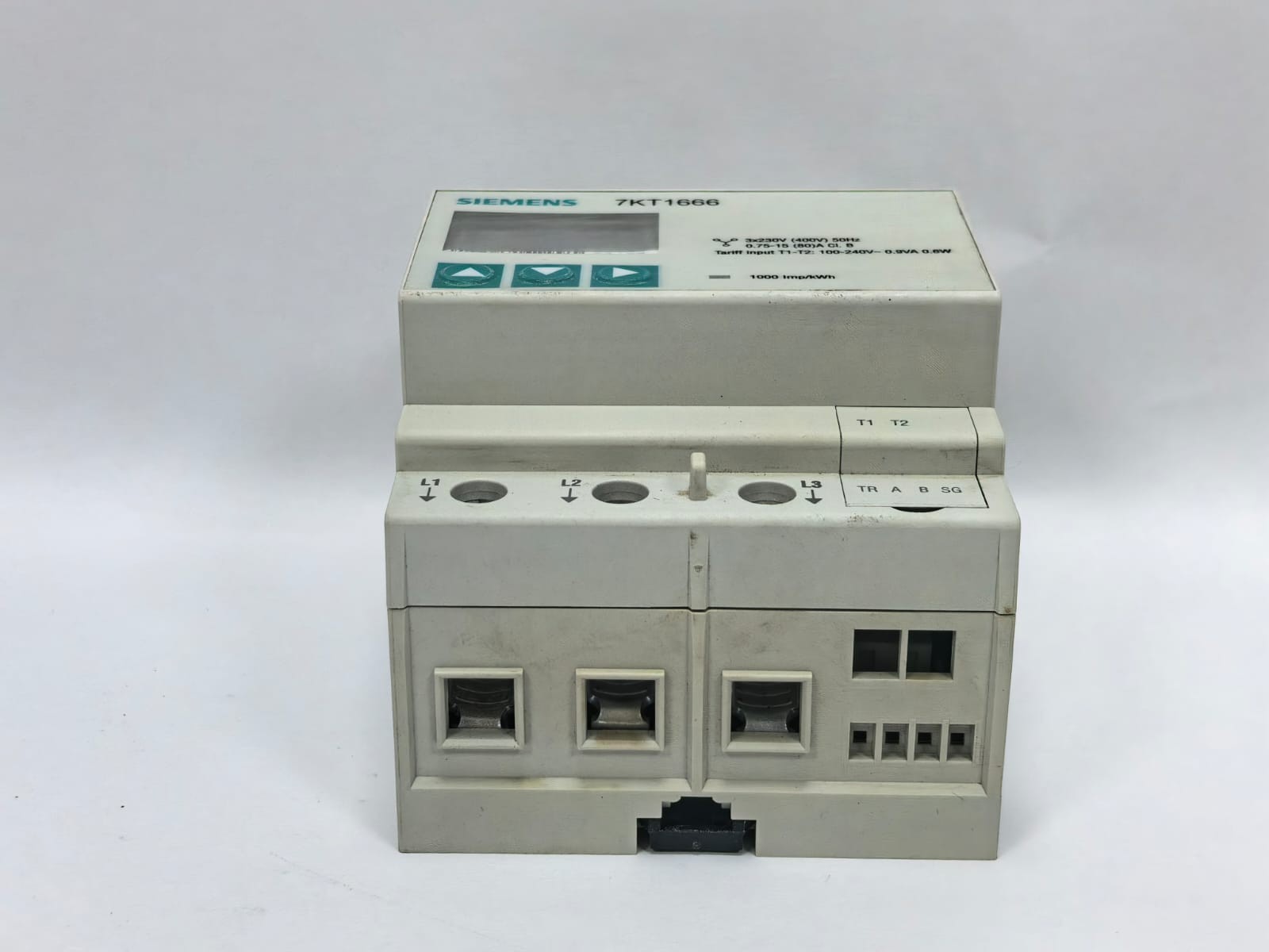 Siemens 7KT1666 SIEMENS 7KT1666 3-PHASE DIGITAL ENERGY METER 7