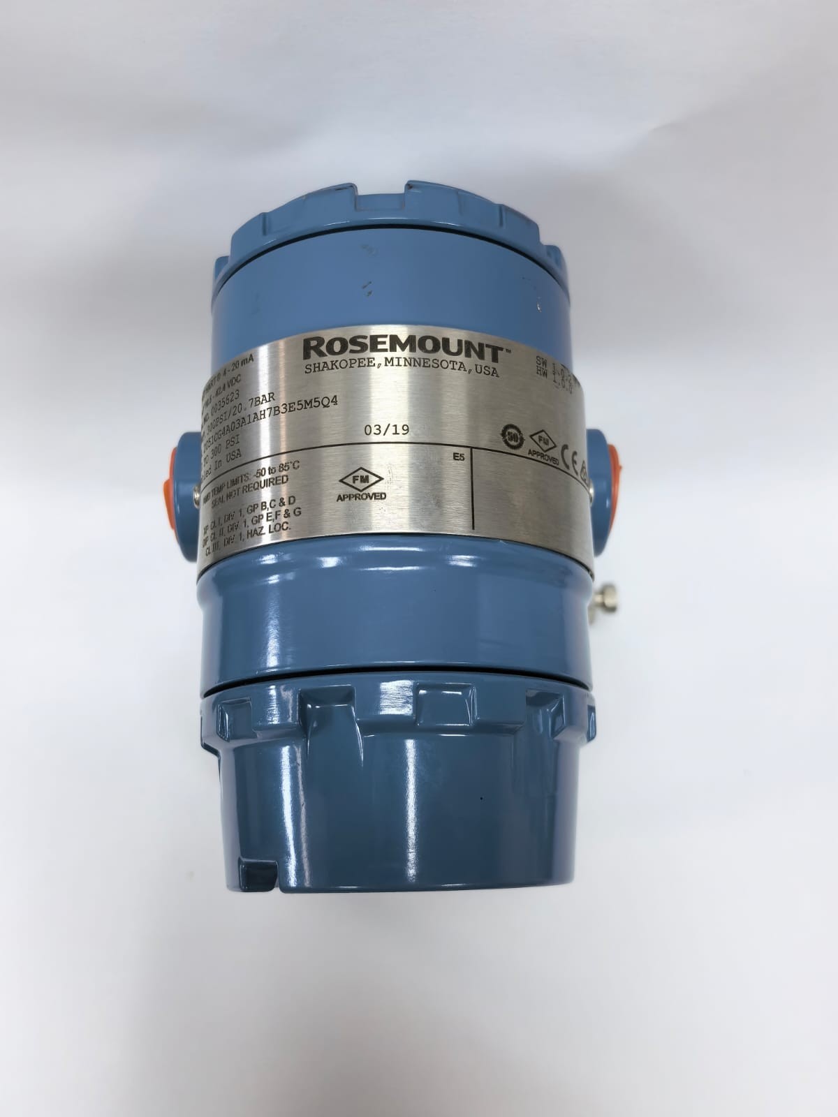 Rosemount 2051CG4A03A1AH7B3E5M5Q4 ROSEMOUNT 2051CG4A03A1AH7B3E5M5Q4 GAGE PRESSURE TRANSMITTER 7
