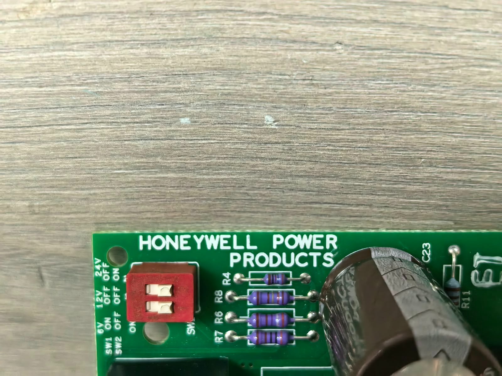 Honeywell HPS5 /HPS5-PCA REV.C HONEYWELL HPS5 /HPS5-PCA REV.C 4AMP 6/12/24VDC HIGH CURRENT POWER SUPPLY CHARGER 4