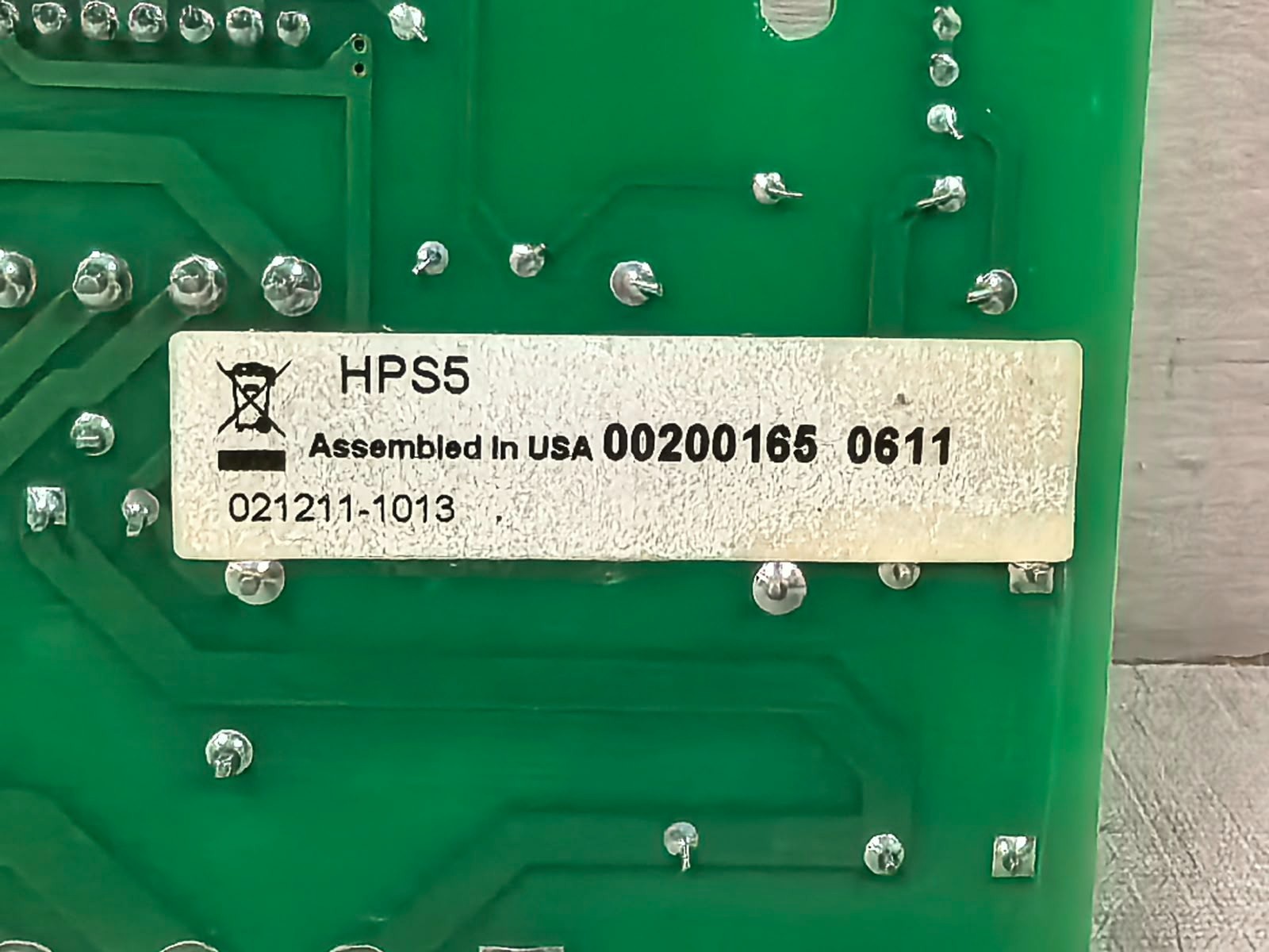 Honeywell HPS5 /HPS5-PCA REV.C HONEYWELL HPS5 /HPS5-PCA REV.C 4AMP 6/12/24VDC HIGH CURRENT POWER SUPPLY CHARGER 7
