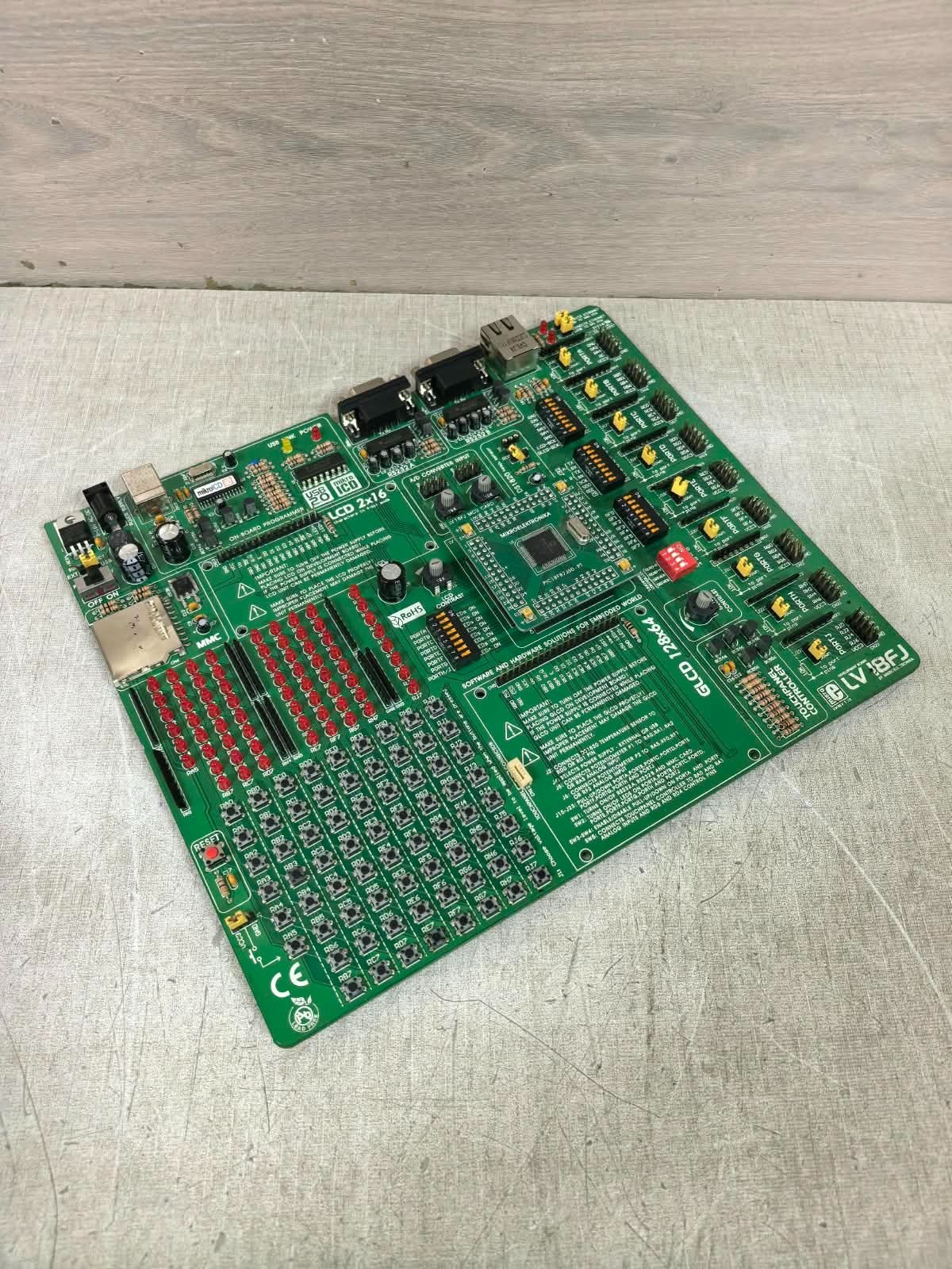 MIKROELEKTRONIKA LVI8FJ MIKROELEKTRONIKA LVI8FJ MICROCONTROLLER DEVELOPMENT SYSTEM 2