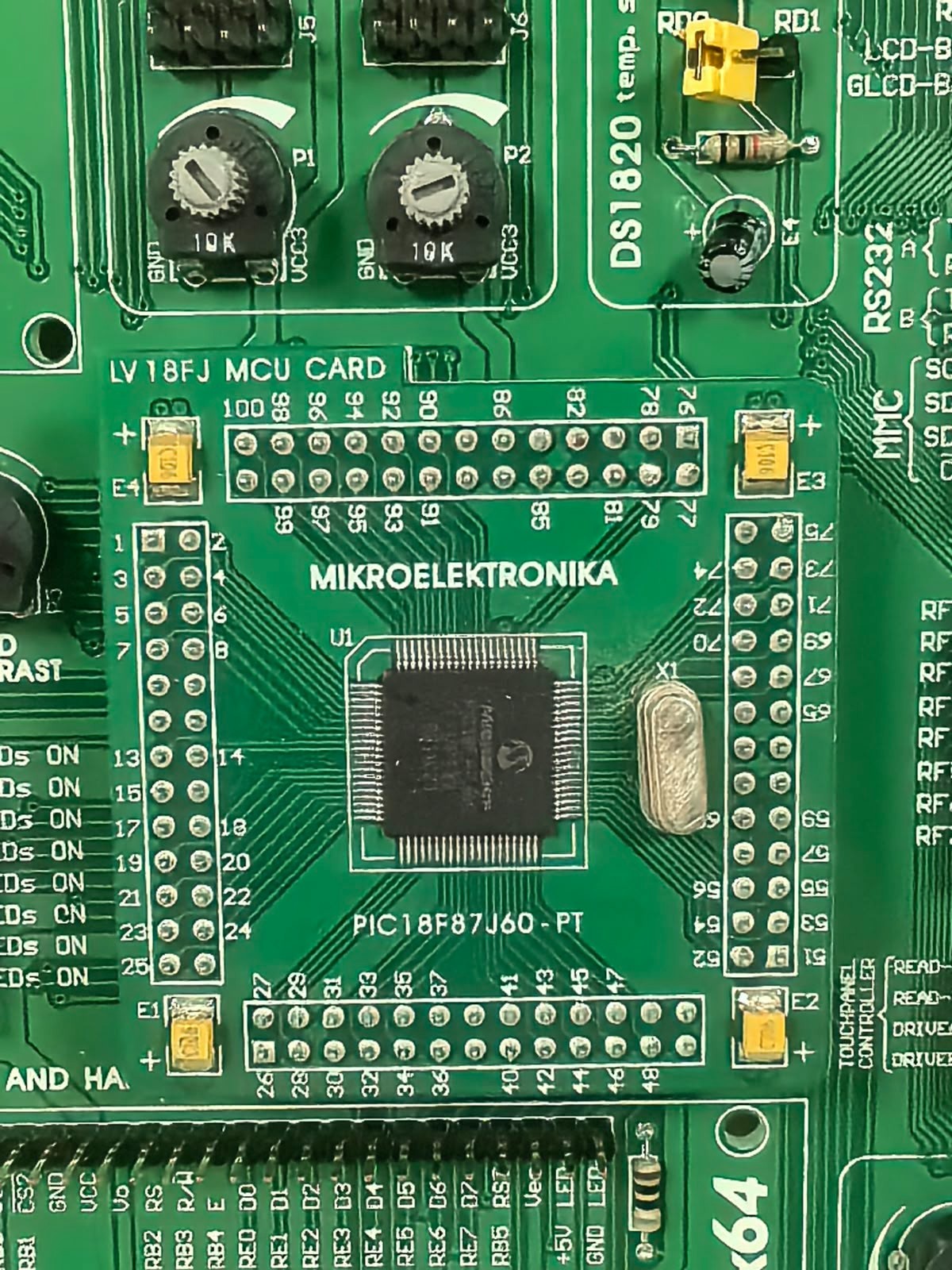 MIKROELEKTRONIKA LVI8FJ MIKROELEKTRONIKA LVI8FJ MICROCONTROLLER DEVELOPMENT SYSTEM 4
