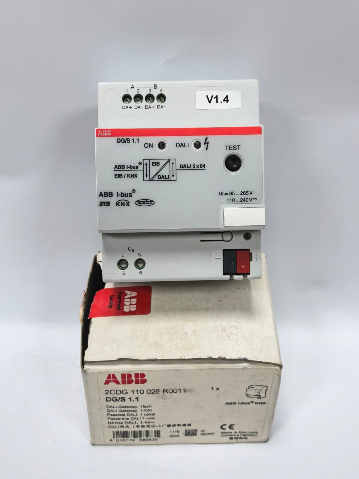 ABB 2CDG110026R0011 ABB DG/S 1.1 DALI-GATEWAY 2CDG110026R0011 2