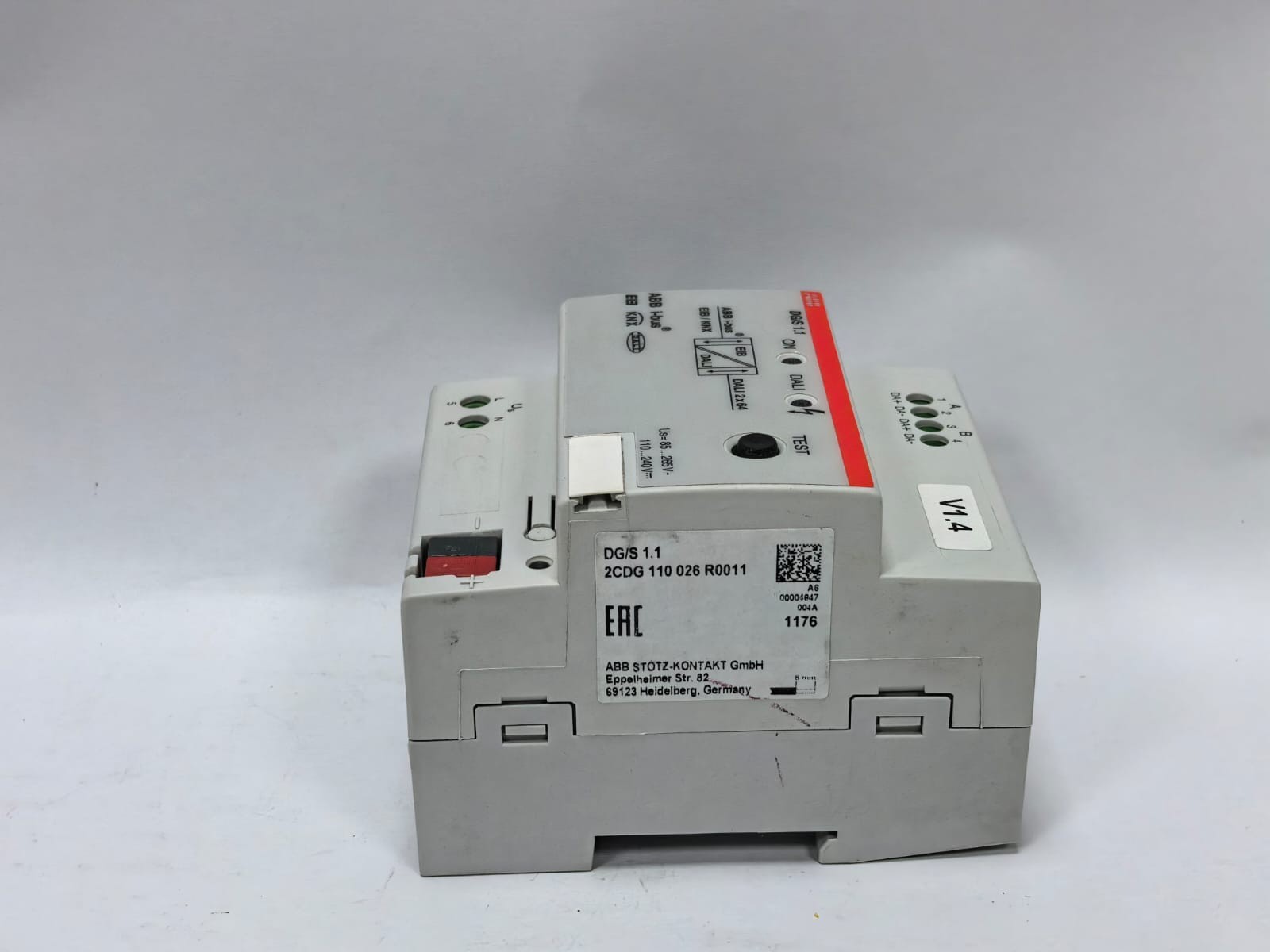 ABB 2CDG110026R0011 ABB DG/S 1.1 DALI-GATEWAY 2CDG110026R0011 6