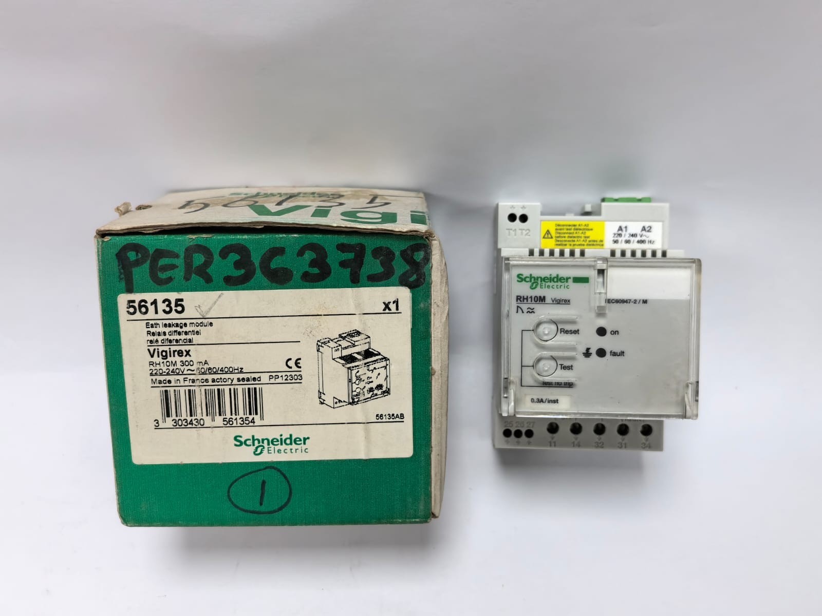 Schneider Electric 56135 SCHNEIDER ELECTRIC RH10M VIGIREX 56135 220/240V 2