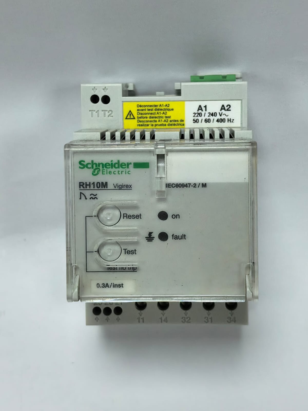 Schneider Electric 56135 SCHNEIDER ELECTRIC RH10M VIGIREX 56135 220/240V 3