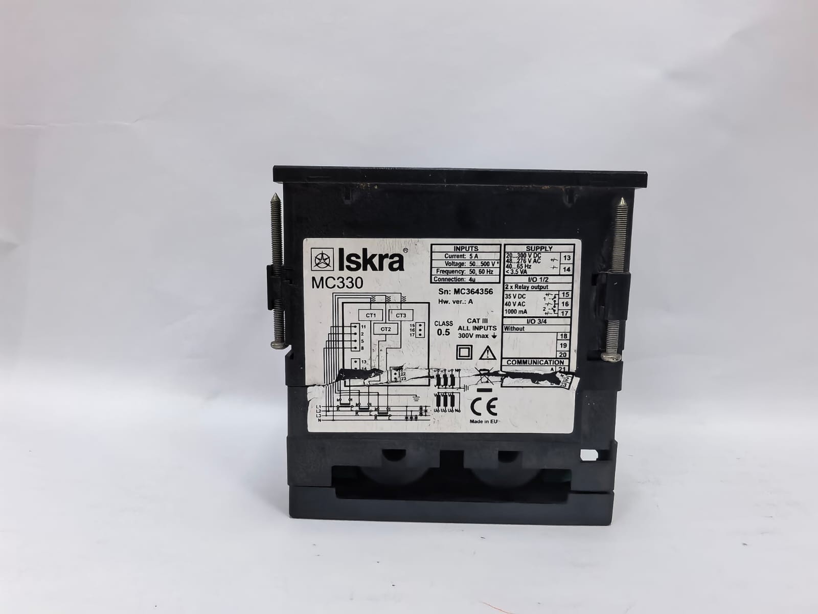 ISKRA MC 330 ISKRA MC 330 DIGITAL PANEL-MOUNTED MULTIMETER 4