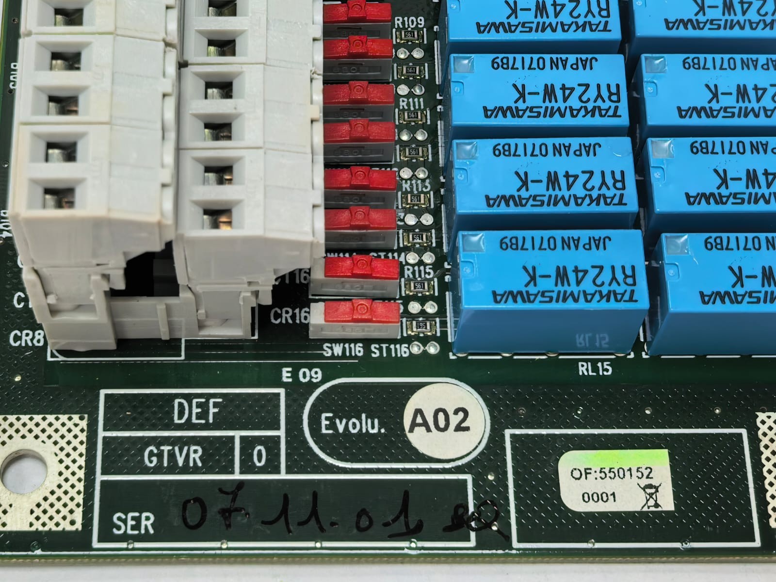 DEF GTVR 01CA064 A02 DEF GTVR 01CA064 A02 PCB BOARD 4