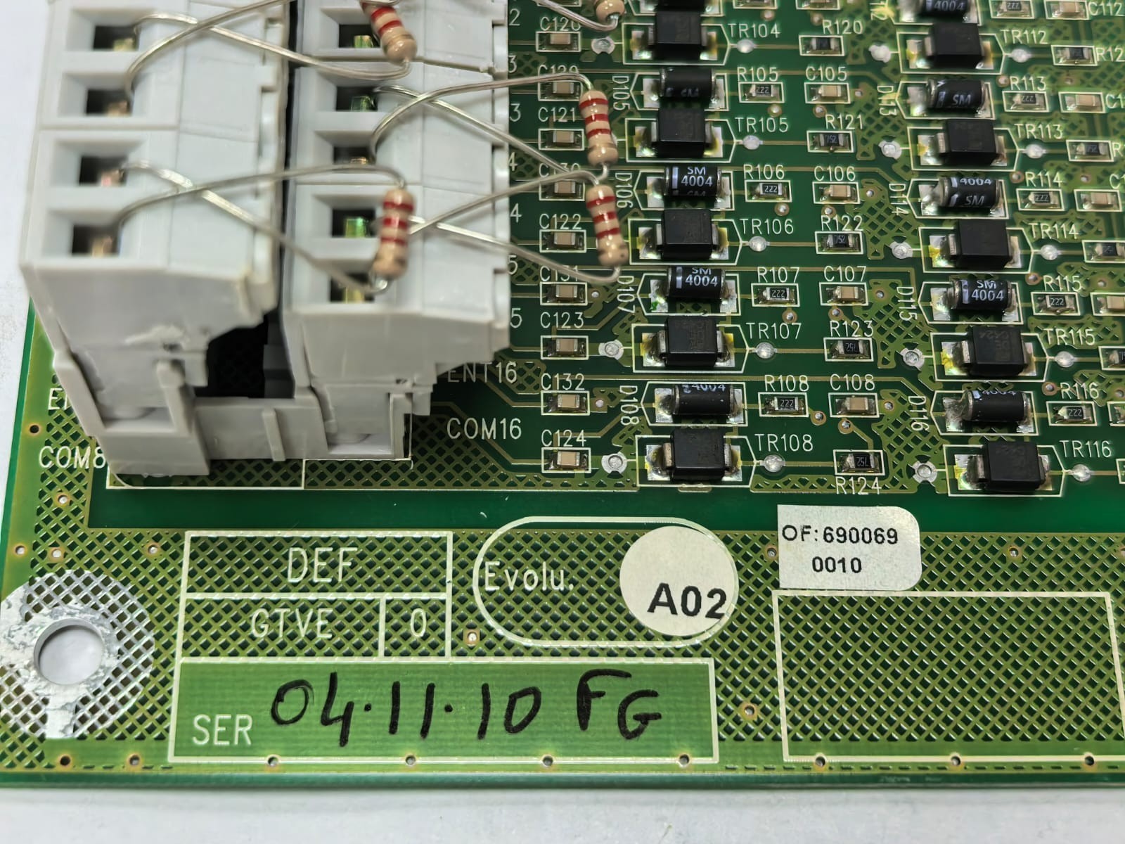 DEF GTVE 01CA063 A02 DEF GTVE 01CA063 A02 PCB BOARD 2