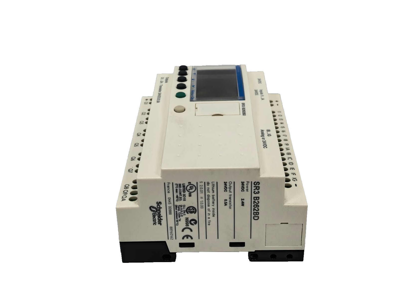 Telemecanique SR3 B262BD TELEMECANIQUE SR3 B262BD MODULAR SMART RELAY 5