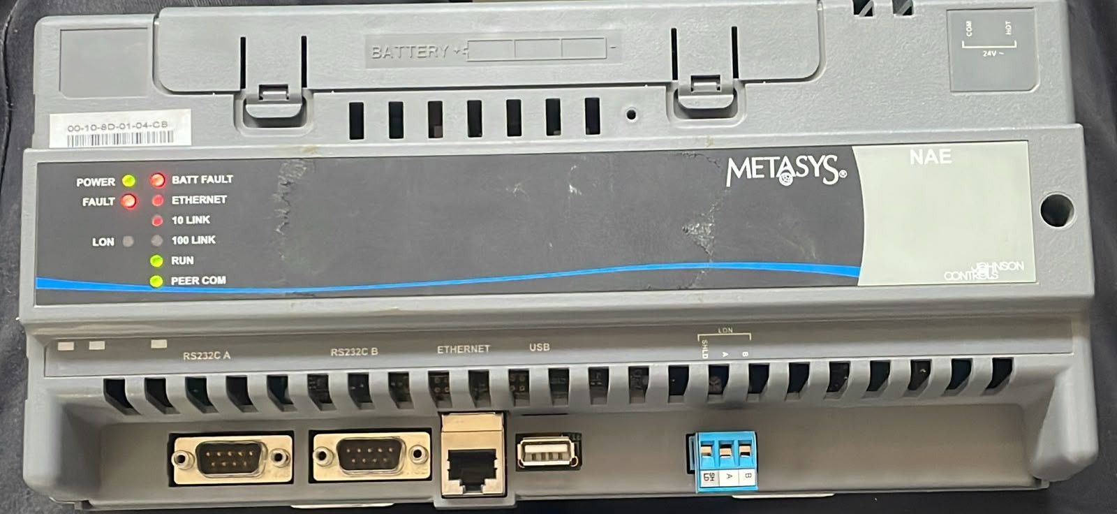 Johnson Controls MS-NAE4520-2 Johnson Controls MS-NAE4520-2 Metasys Network Automation Engine Control 2
