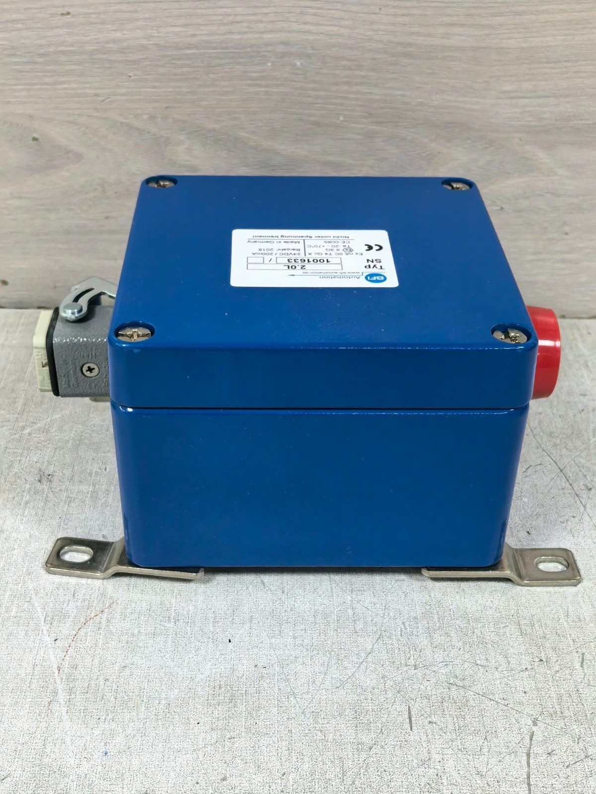 BFI AUTOMATION 2.0L BFI AUTOMATION 2.0L FLAME SCANNER FOR FIBER OPTIC CABLE 3