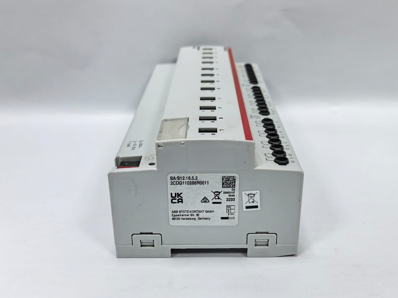 ABB 2CDG110268R0011 ABB SA/S 12.16.5.2 I-BUS KNX SWITCH ACTUATOR 2CDG110268R0011 4