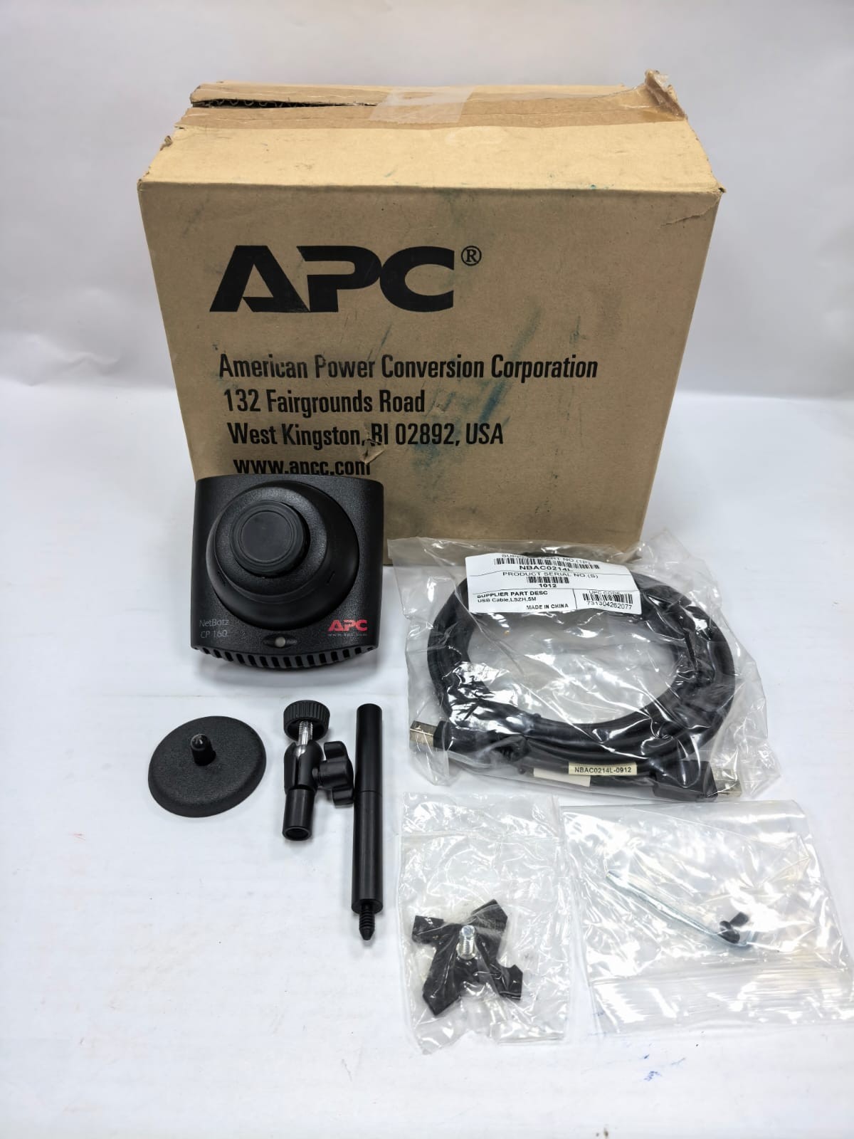 APC NBPD0160 APC NBPD0160 NETBOTZ CP160 MOTION-SENSITIVE SURVEILLANCE CAMERA 1