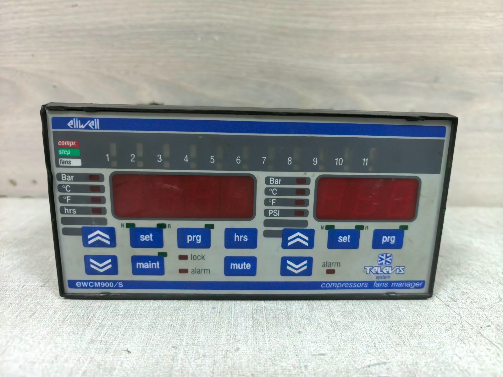 ELIWELL TELEVIS EWCM900/S ELIWELL TELEVIS EWCM900/S COMPRESSORS FAN MANAGER 250V 4