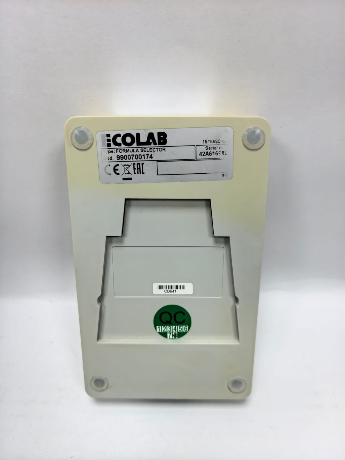 ECOLAB 9900700174 ECOLAB 9900700174 FORMULA SELECTOR 8