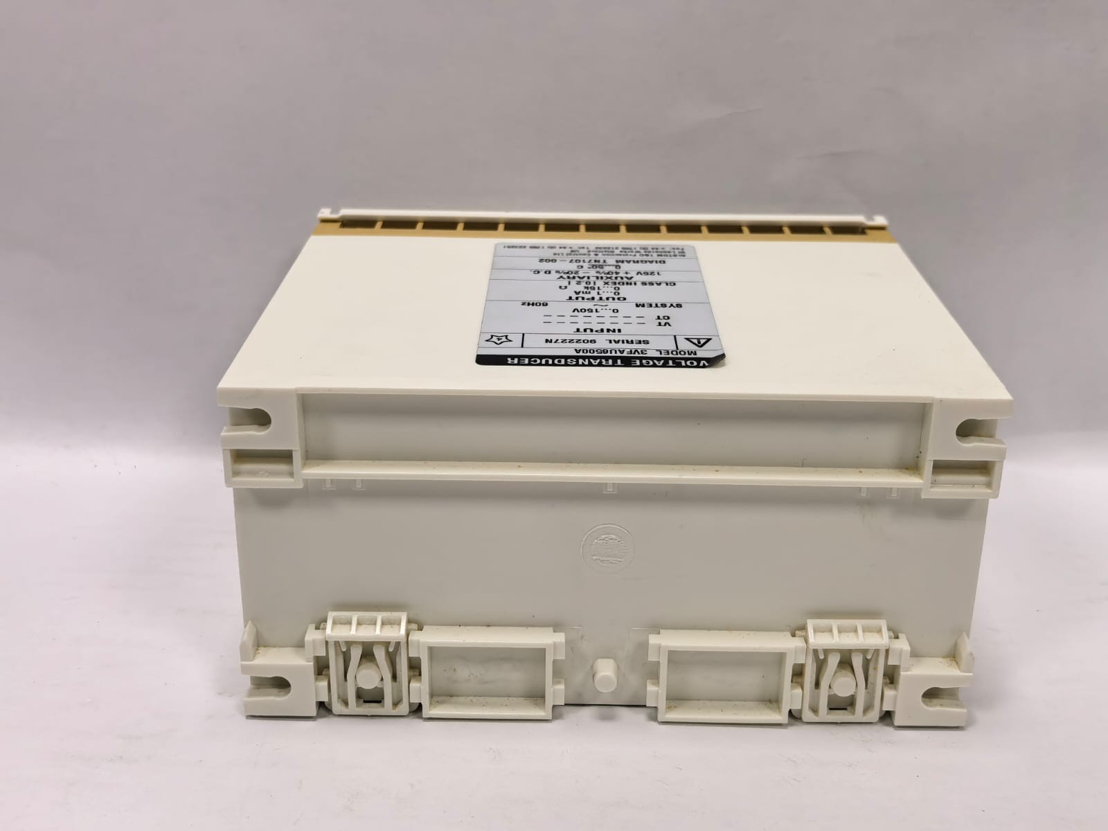 ALSTOM 3VFAU6500A ALSTOM ISTAT 300 VOLTAGE TRANSDUCER 3VFAU6500A 9