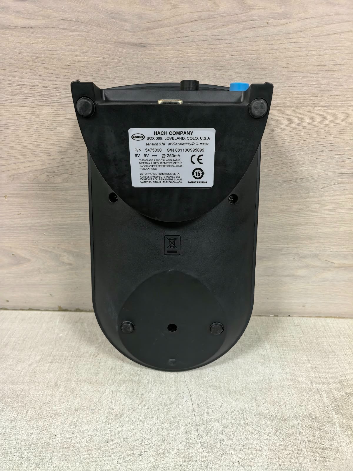 Hach 5475060 HACH SENSION378 P/N 5475060 METER 250MA 9