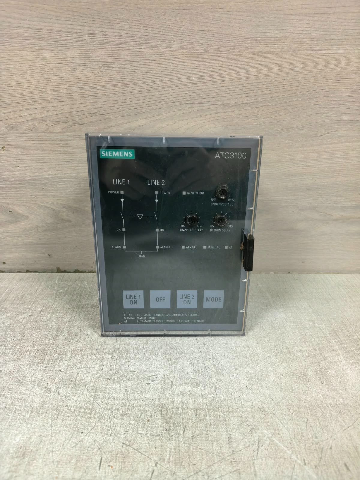 Siemens ATC3100/ 3KC ATC3100 SIEMENS ATC3100/ 3KC ATC3100 TRANSFER CONTROL DEVICE 2