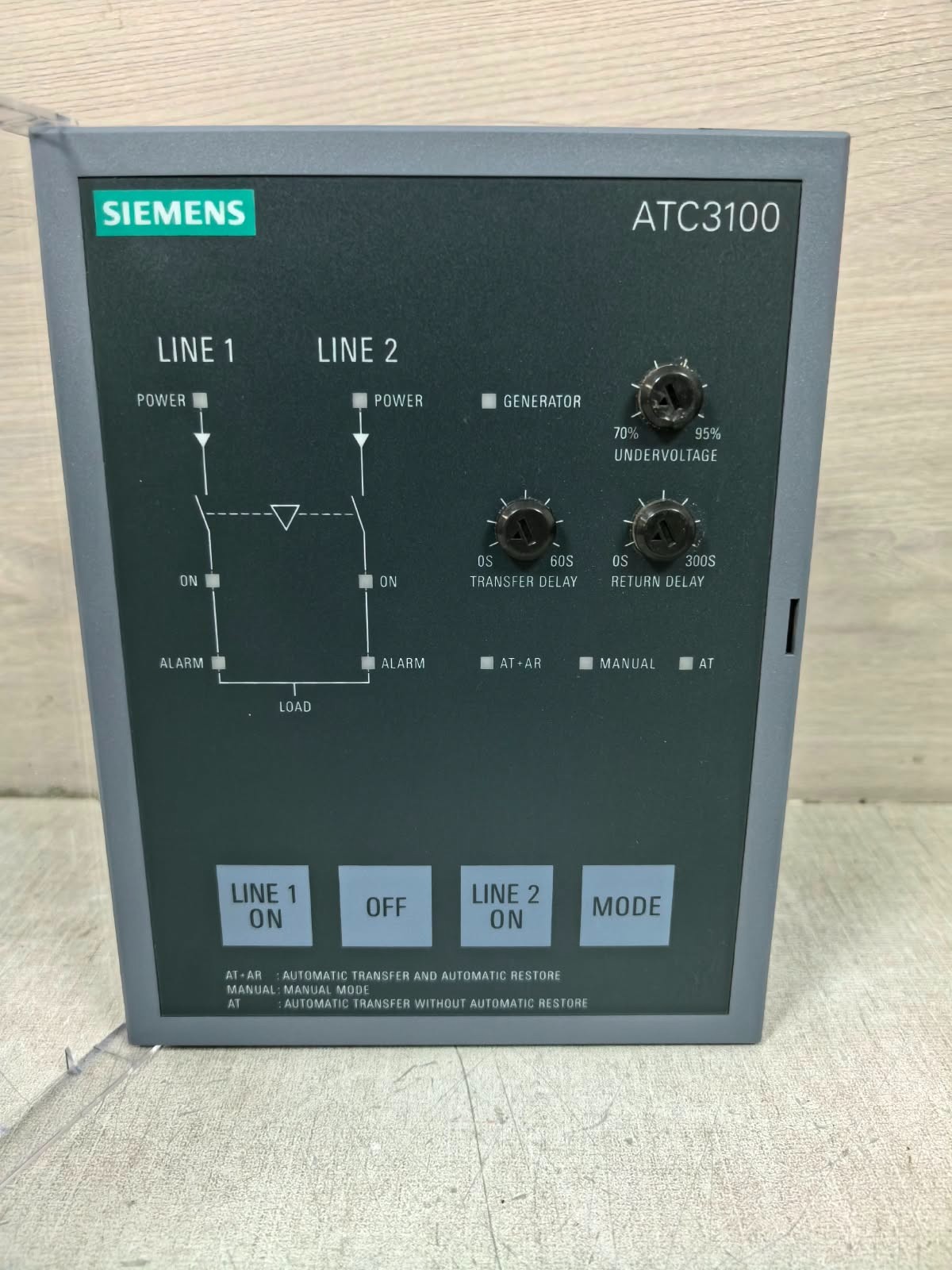 Siemens ATC3100/ 3KC ATC3100 SIEMENS ATC3100/ 3KC ATC3100 TRANSFER CONTROL DEVICE 4