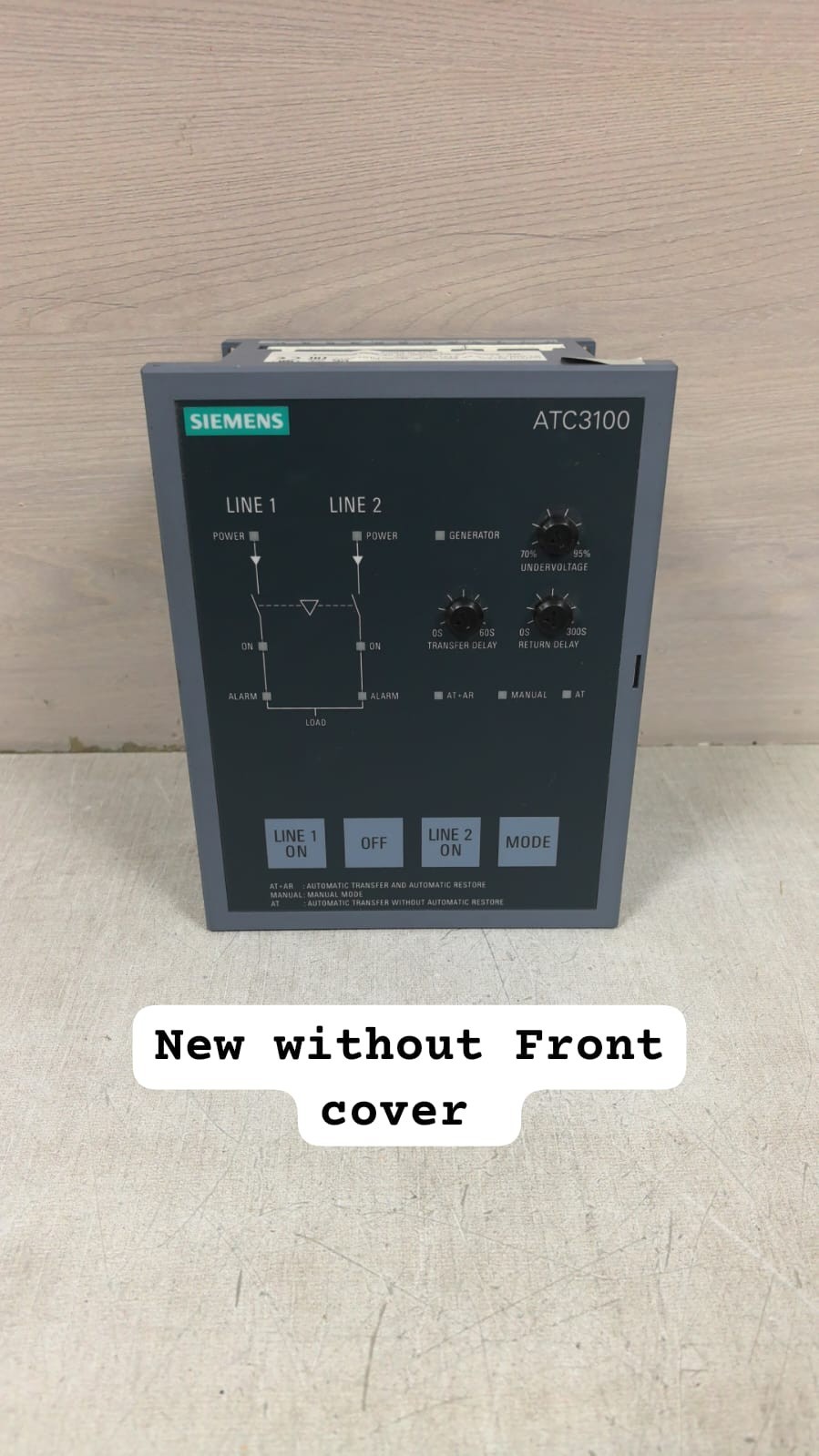 Siemens ATC3100/ 3KC ATC3100 SIEMENS ATC3100/ 3KC ATC3100 TRANSFER CONTROL DEVICE DC24V 4