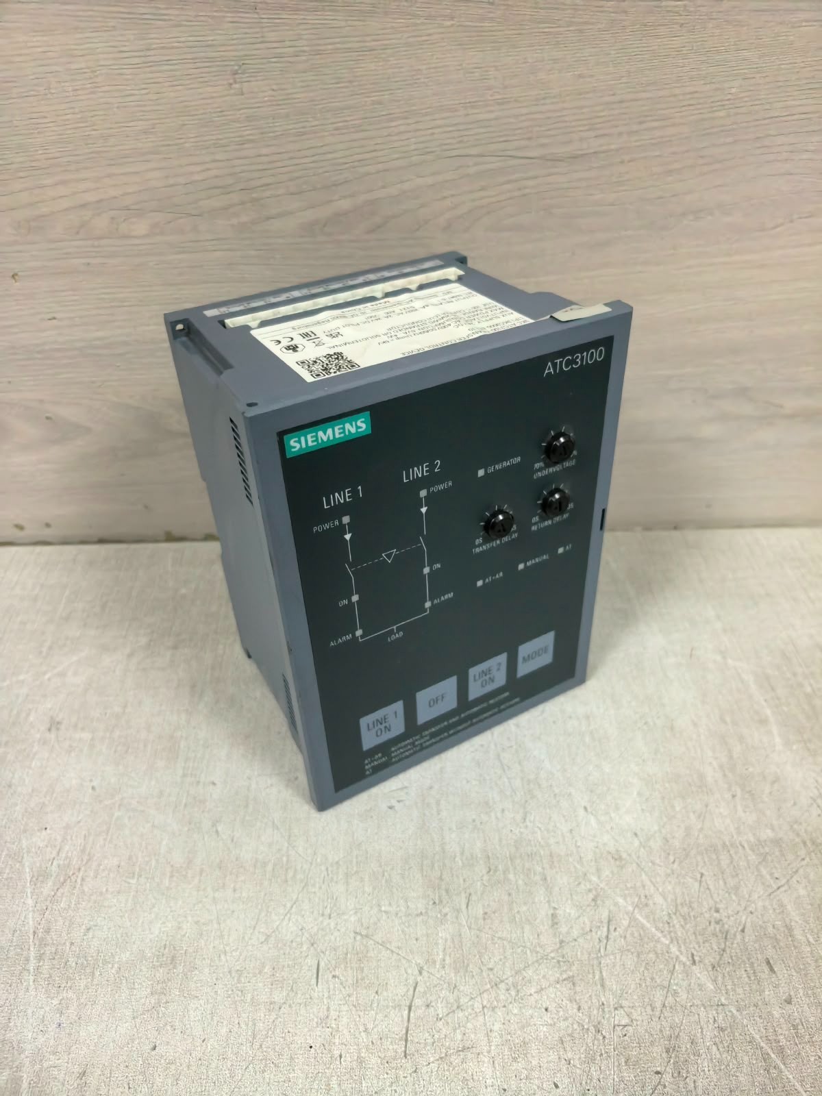 Siemens ATC3100/ 3KC ATC3100 SIEMENS ATC3100/ 3KC ATC3100 TRANSFER CONTROL DEVICE DC24V 5