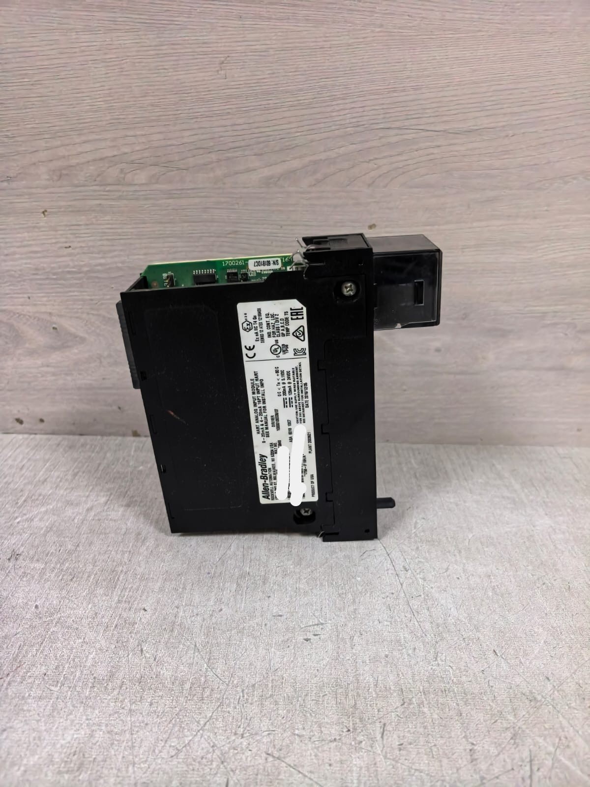 Allen-Bradley 73848 ALLEN BRADLEY 1756-IF16H SER. A 73848 HART ANALOG INPUT MODULE 7