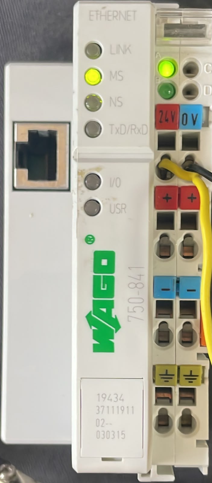 WAGO 750-841 WAGO 750-841 ETHERNET CONTROLLER 1