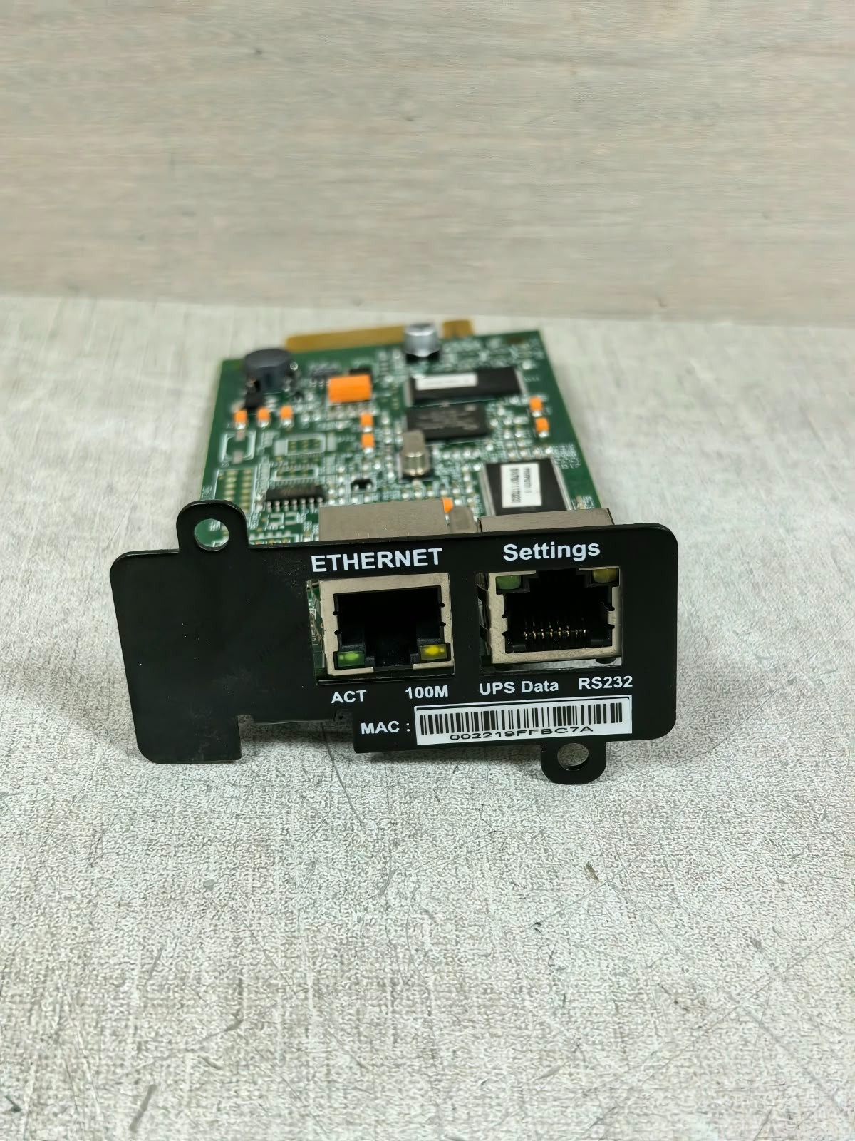 EATON CARTE NMCI 34003816XD_1FA EATON CARTE NMCI 34003816XD_1FA INTERFACE CARD 3