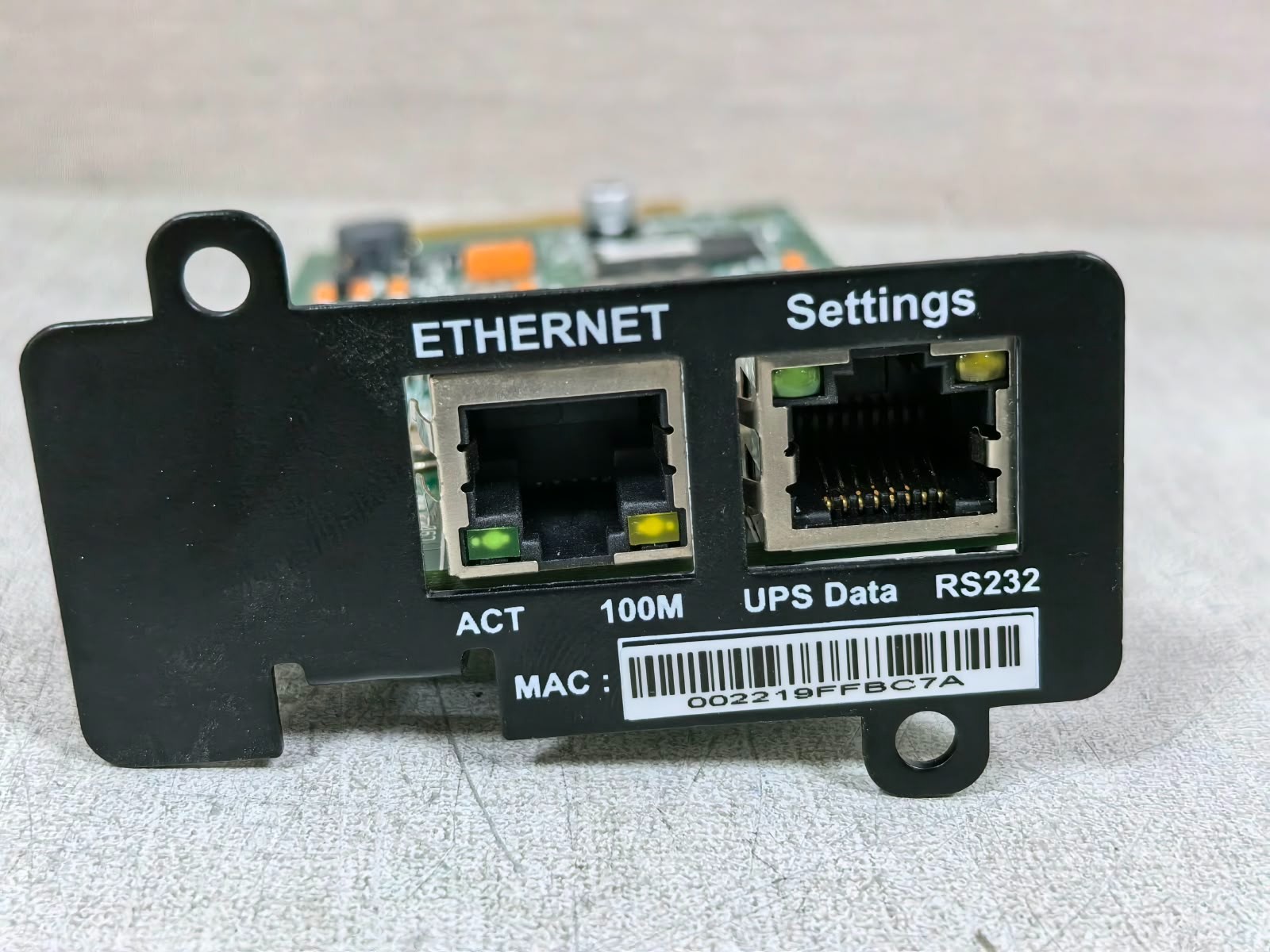 EATON CARTE NMCI 34003816XD_1FA EATON CARTE NMCI 34003816XD_1FA INTERFACE CARD 4