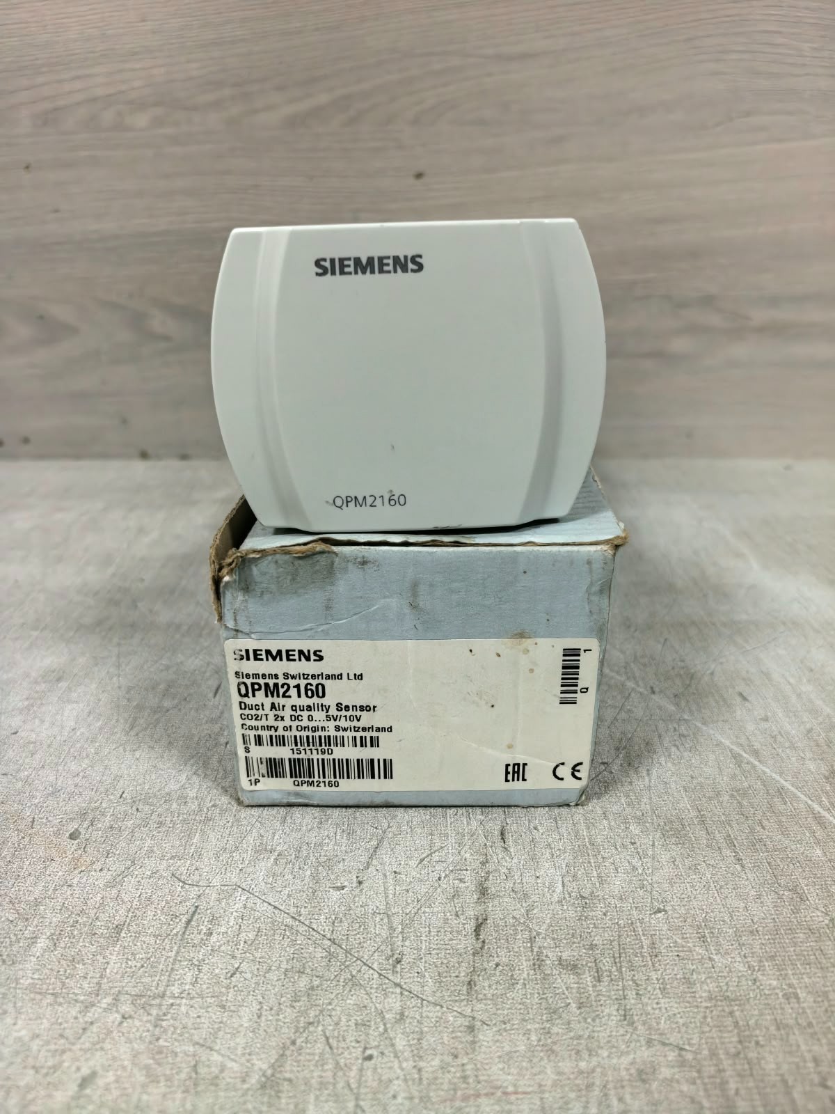 Siemens QPM2160 SIEMENS QPM2160 DUCT-MOUNTED AIR QUALITY SENSOR 1