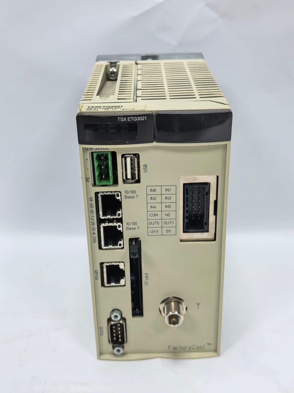 Schneider Electric TSXETG3021 SCHNEIDER ELECTRIC TSXETG3021 FCHMI GATEWAY GSM900/1800 2