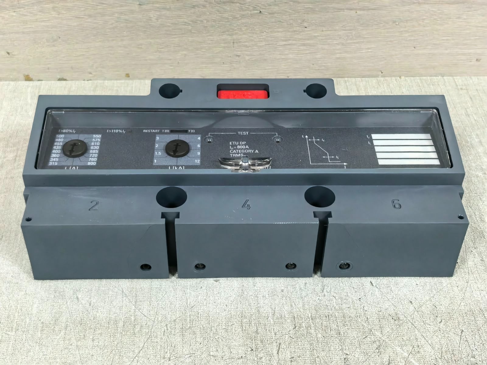 Siemens 3VT9480-6AC00 SIEMENS 3VT9480-6AC00 ELECTRONIC TRIP UNIT 3