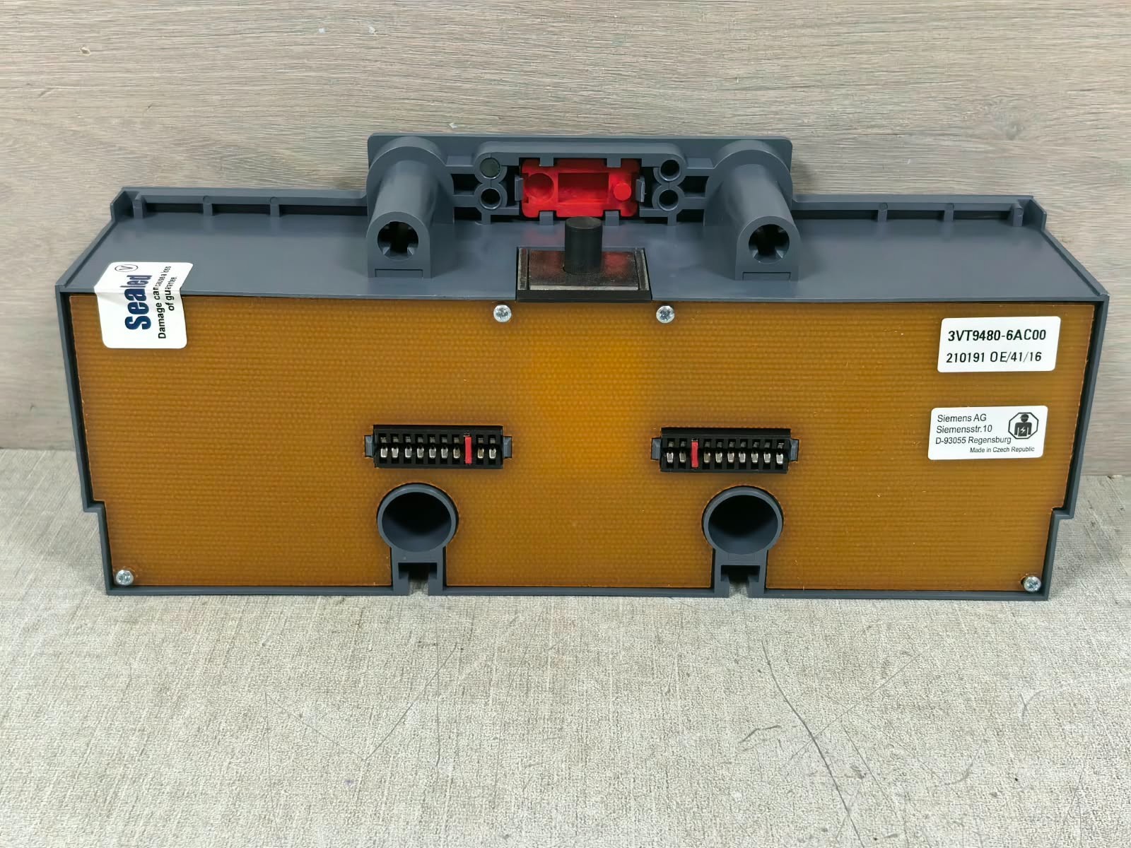 Siemens 3VT9480-6AC00 SIEMENS 3VT9480-6AC00 ELECTRONIC TRIP UNIT 9