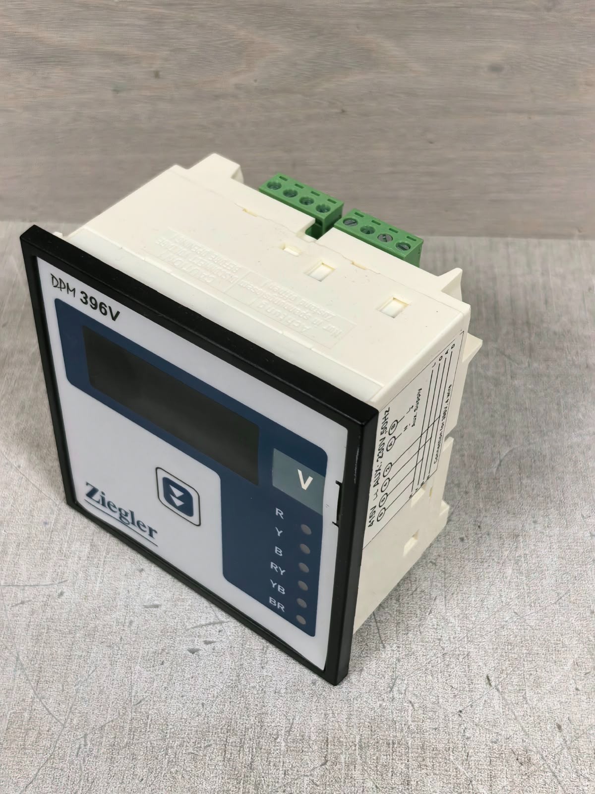 ZEIGLER DPM396V ZIEGLER DPM396V VOLTMETER 415V 230VAC 4