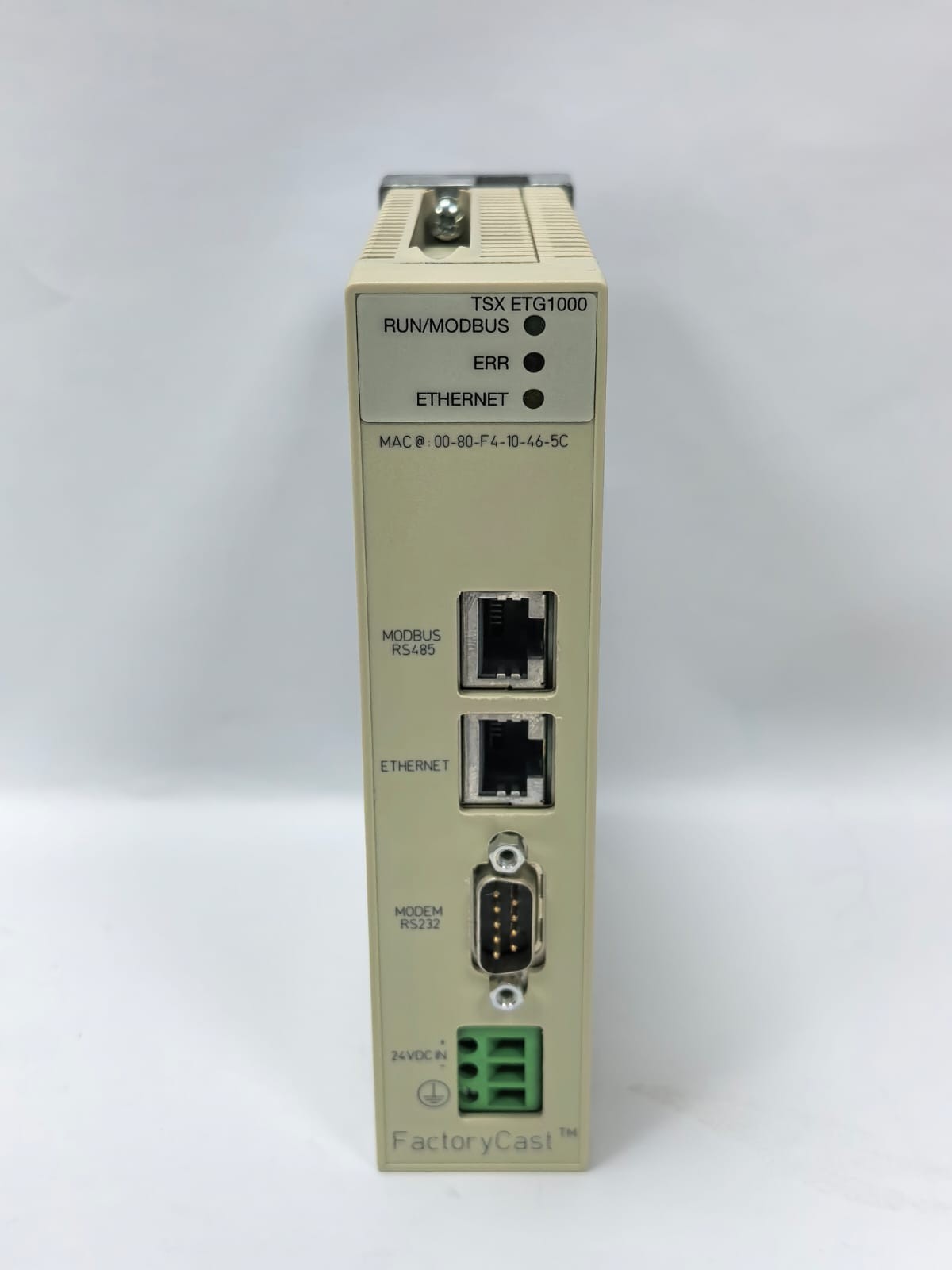 Schneider Electric TSXETG1000 SCHNEIDER ELECTRIC TSXETG1000 FACTORY CAST GATEWAY TCP IP/MBUS 2