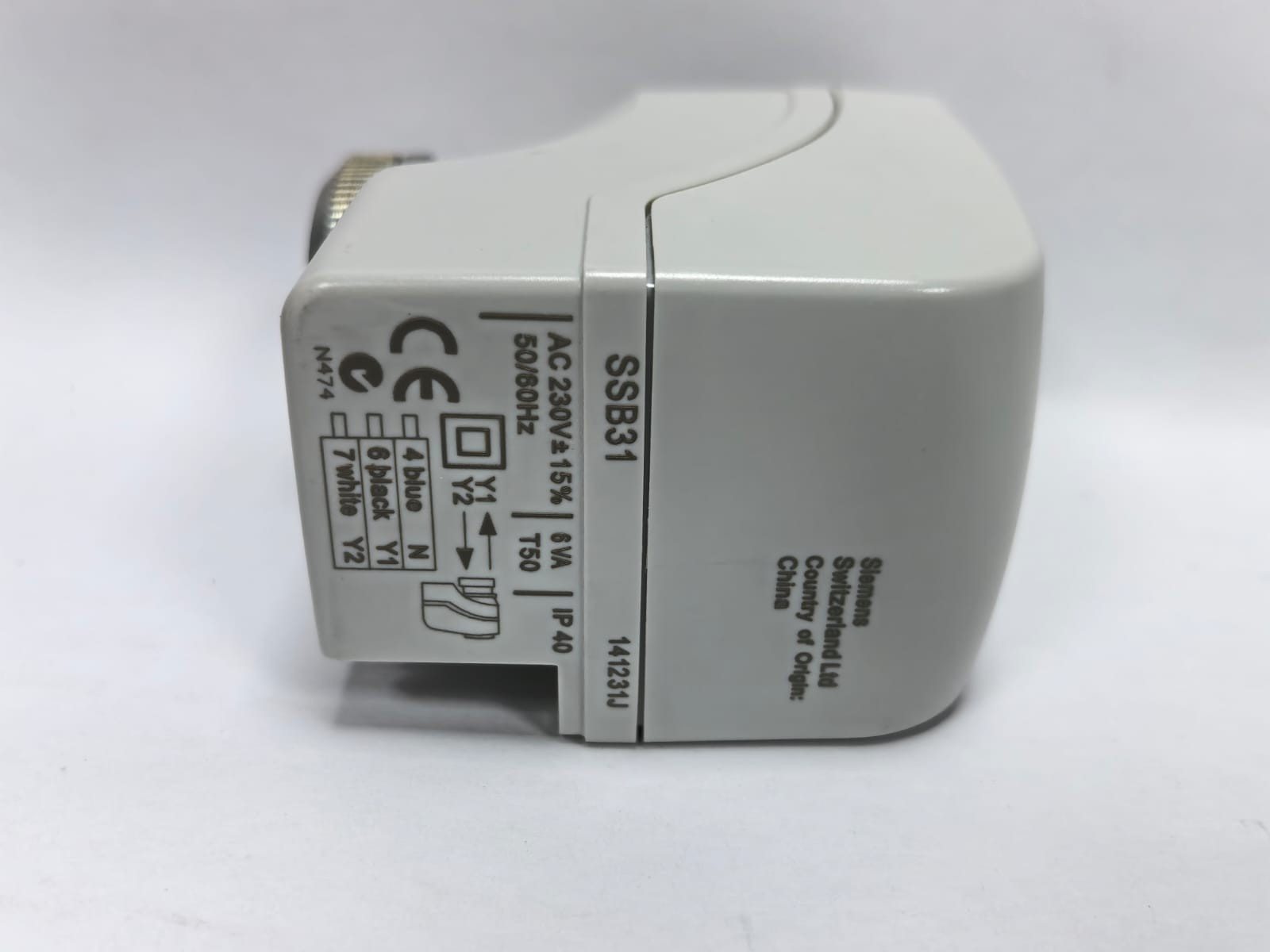 Siemens SSB31 SIEMENS SSB31 ELECTRICAL ACTUATOR AC 230V 3