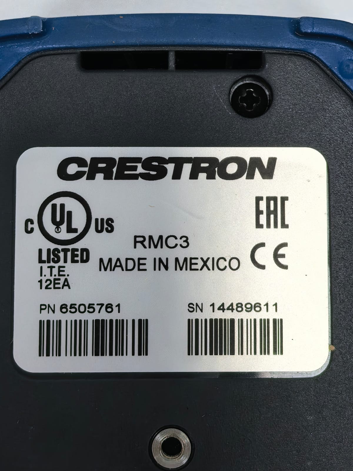 Crestron 6505761 CRESTRON RMC3 ROOM MEDIA CONTROLLER 6505761 5