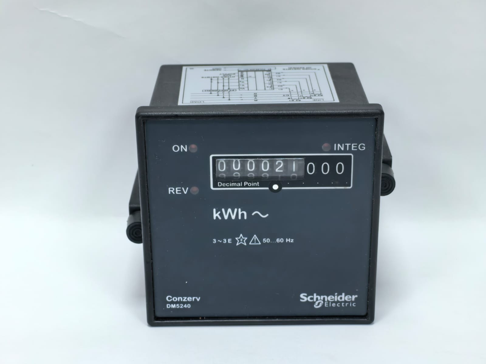 Schneider Electric DM5240 SCHNEIDER ELECTRIC CONZERV DM5240 DIGITAL PANEL METER FOR ENERGY 2