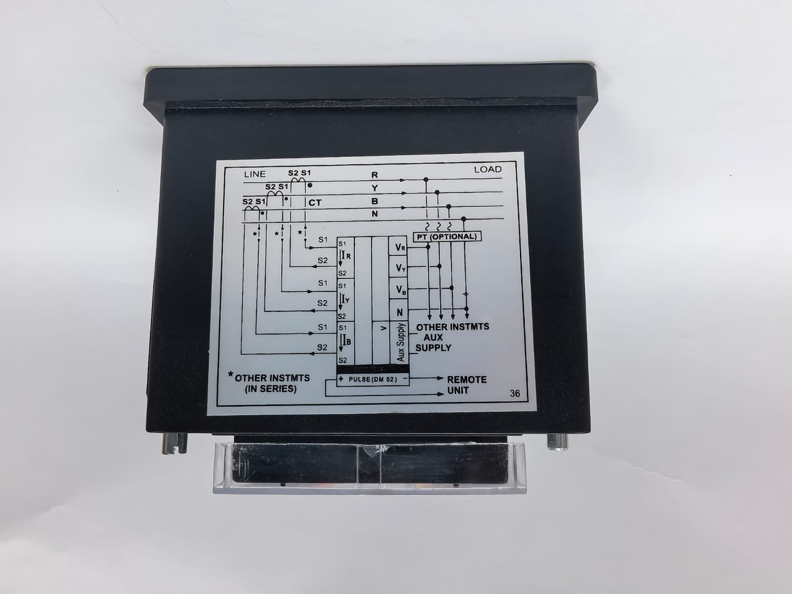 Schneider Electric DM5240 SCHNEIDER ELECTRIC CONZERV DM5240 DIGITAL PANEL METER FOR ENERGY 6