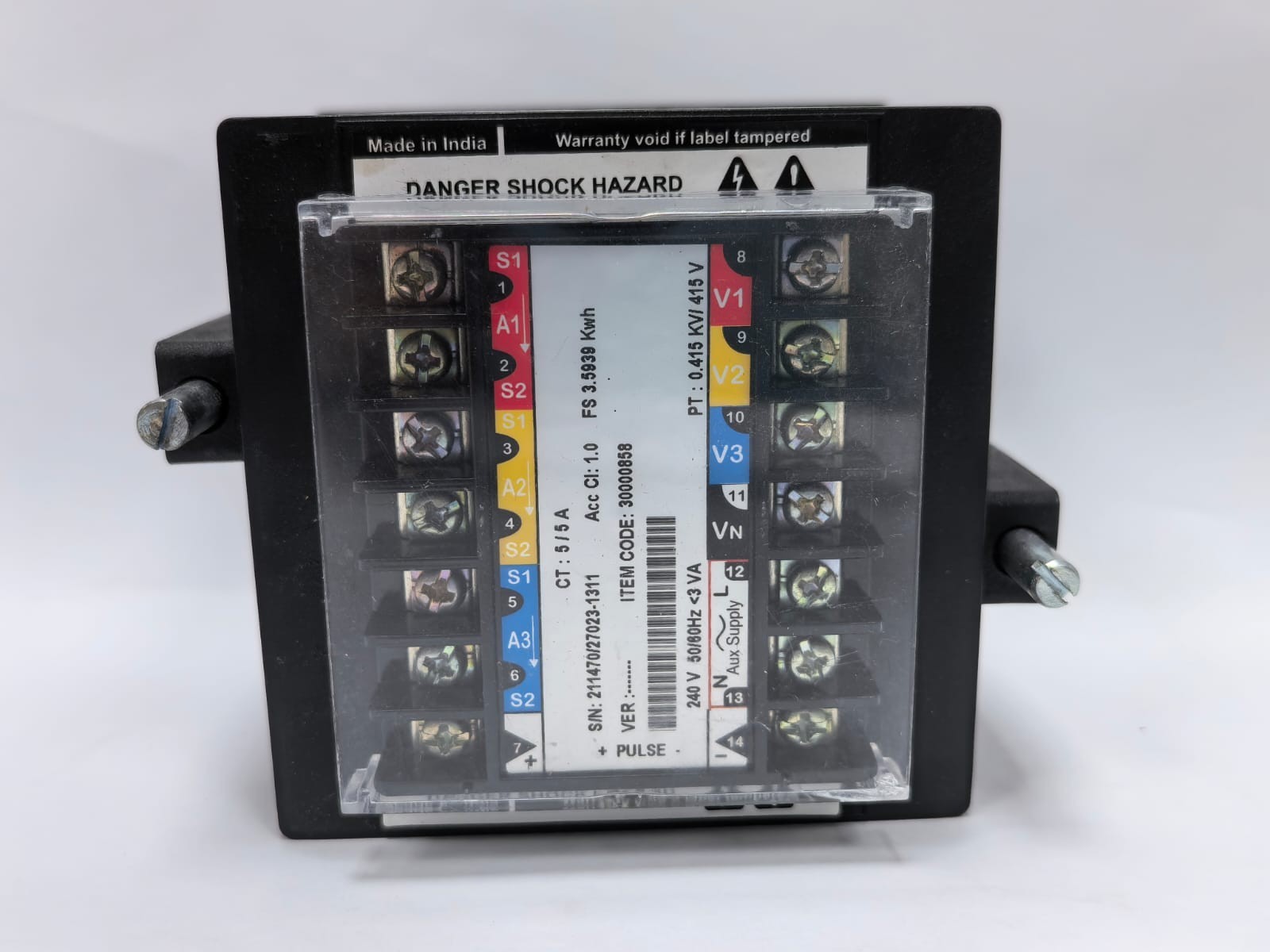 Schneider Electric DM5240 SCHNEIDER ELECTRIC CONZERV DM5240 DIGITAL PANEL METER FOR ENERGY 9