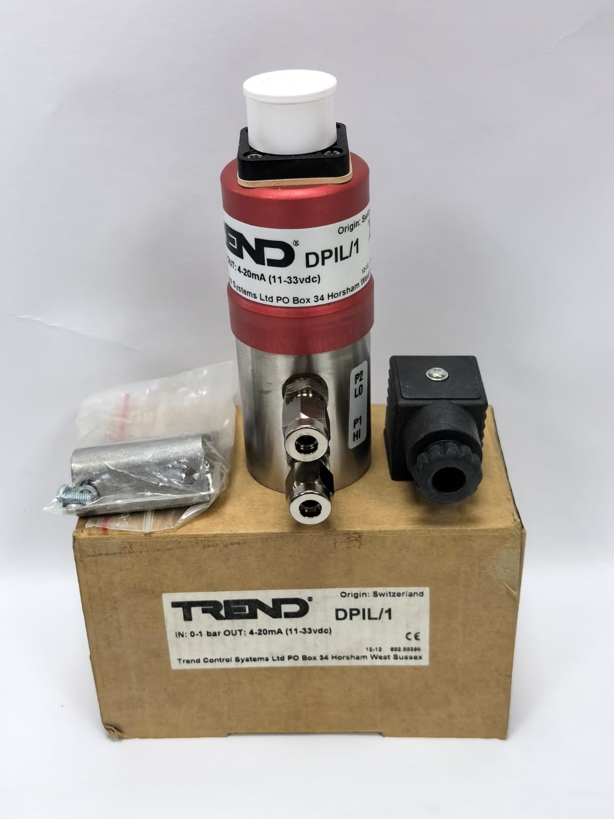 TREND DPIL/1 TREND DPIL/1 WATER DIFFERENTIAL PRESSURE SENSOR 1