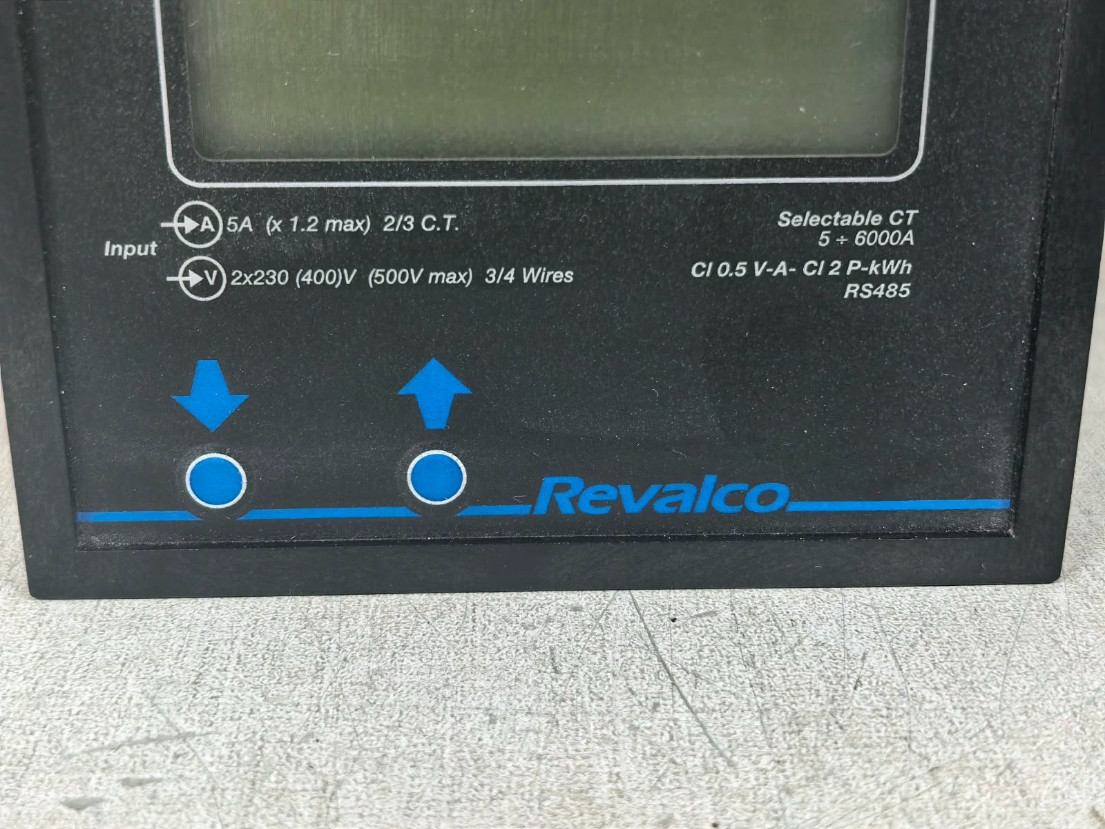 REVALCO 2RAE96L4C485 REVALCO 2RAE96L4C485 THREE-PHASE MULTIFUNCTION METER 230V 5