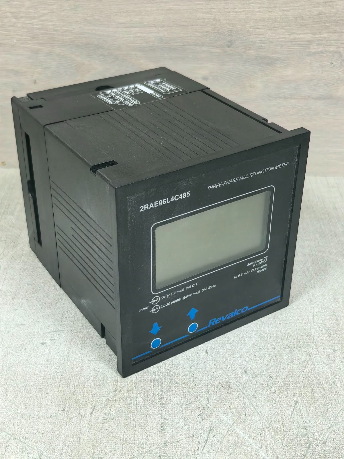 REVALCO 2RAE96L4C485 REVALCO 2RAE96L4C485 THREE-PHASE MULTIFUNCTION METER 230V 7