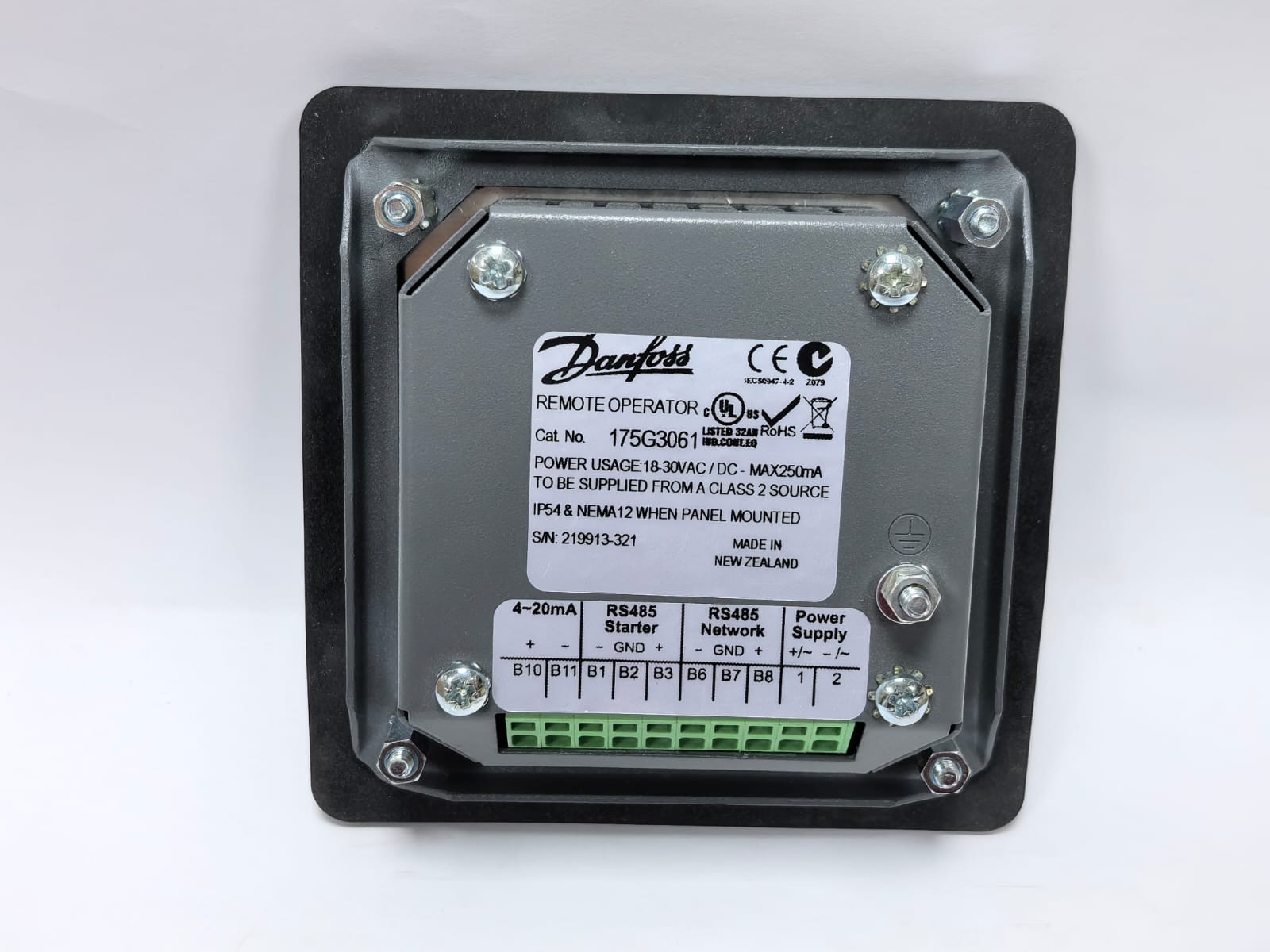 Danfoss 175G3061 DANFOSS 175G3061 REMOTE OPERATOR 4