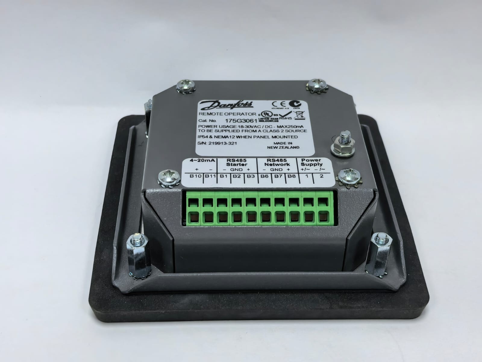 Danfoss 175G3061 DANFOSS 175G3061 REMOTE OPERATOR 8