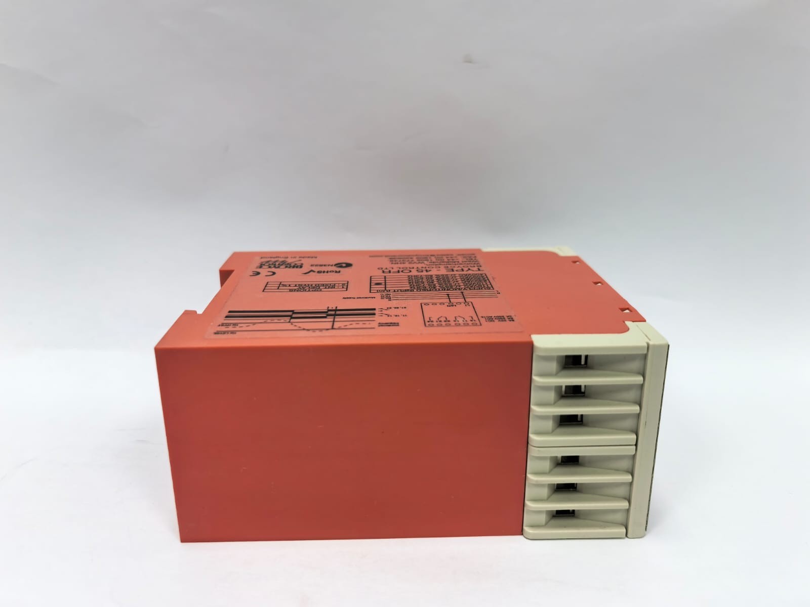 BROYCE CONTROL 45 OFR BROYCE CONTROL 45 OFR OVER FREQUENCY RELAY 7