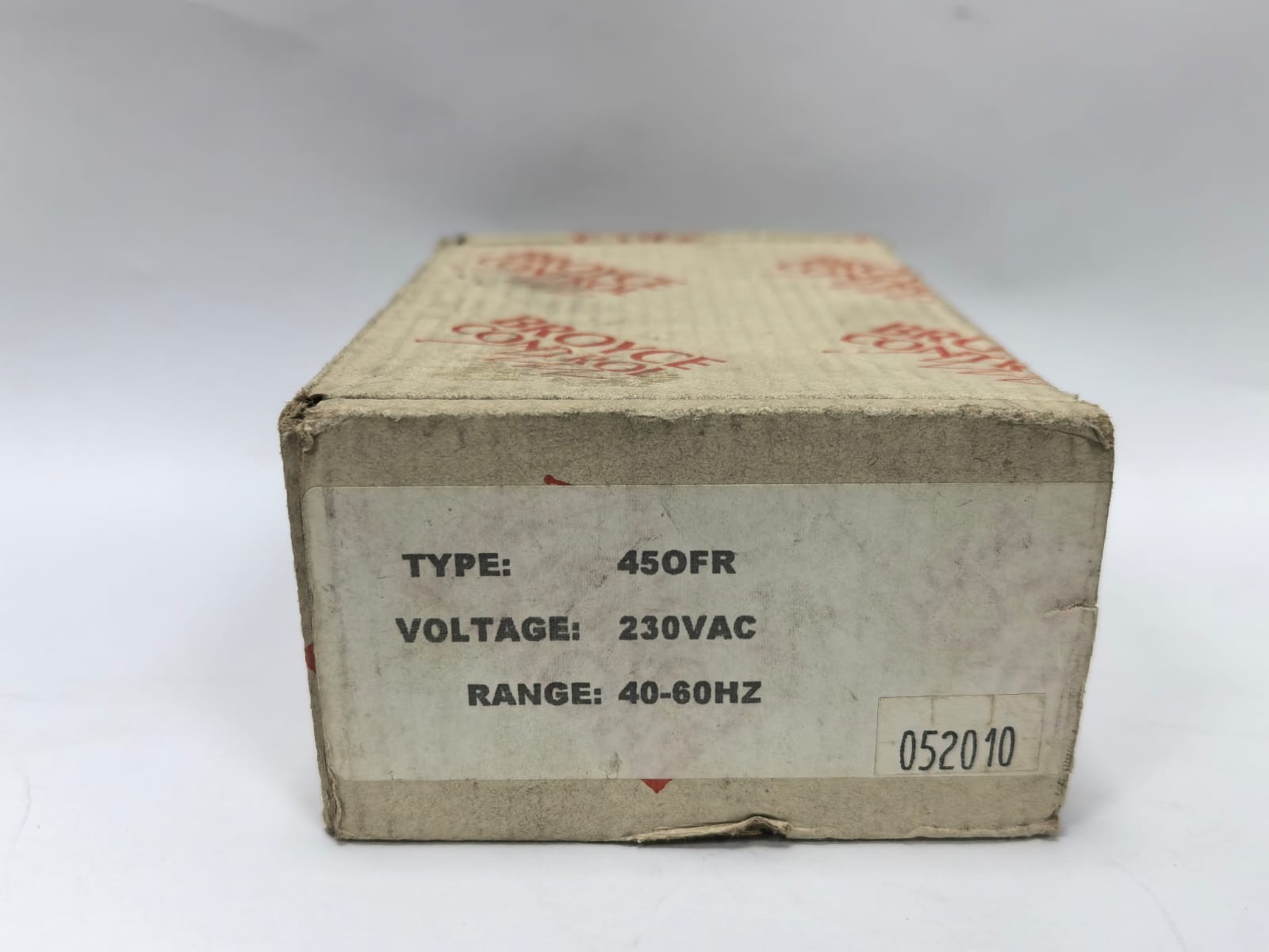 BROYCE CONTROL 45 OFR BROYCE CONTROL 45 OFR OVER FREQUENCY RELAY 10