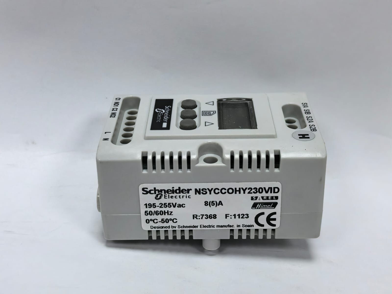 Schneider Electric NSYCCOHY230VID SCHNEIDER ELECTRIC NSYCCOHY230VID CLIMASYS ELECTRONICAL HYGROSTAT 4