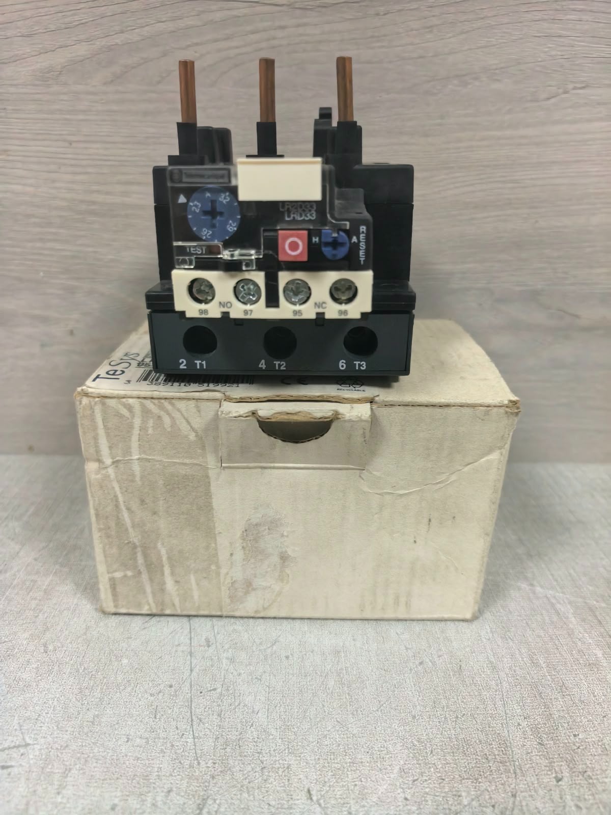 Telemecanique LRD3353 LR2D3353 TELEMECANIQUE LRD3353 LR2D3353 THERMAL OVERLOAD 1